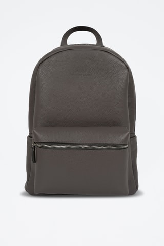 Leren Rugtas Libre - Lichtgrijs