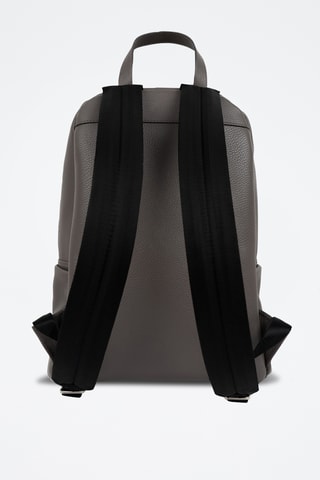 Leren Rugtas Libre - Lichtgrijs