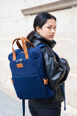 Rugtas Juna - Marineblauw