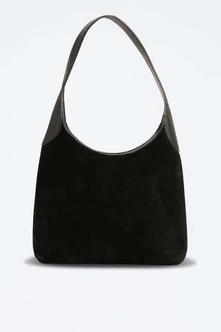 Leren Trendy Handtas Calma - Zwart