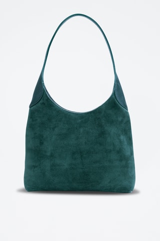 Leren Trendy Handtas Calma - Groen
