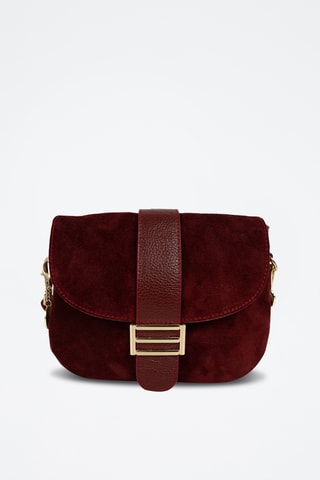 Leren Handtas Noche - Bordeauxrood