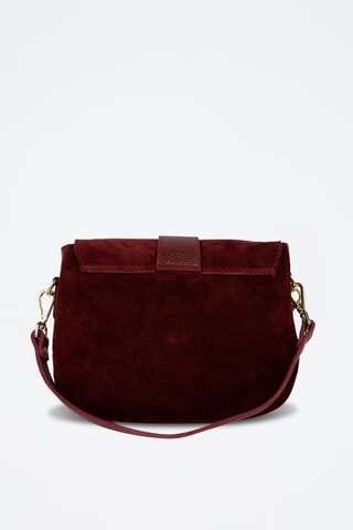 Leren Handtas Noche - Bordeauxrood