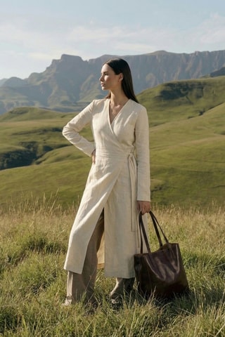 Leren Handtas Costa - Bruin