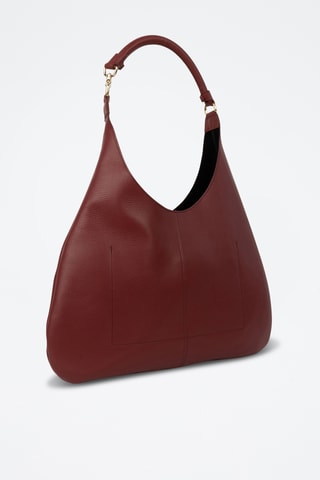 Leren Shopper Suri - Bordeauxrood