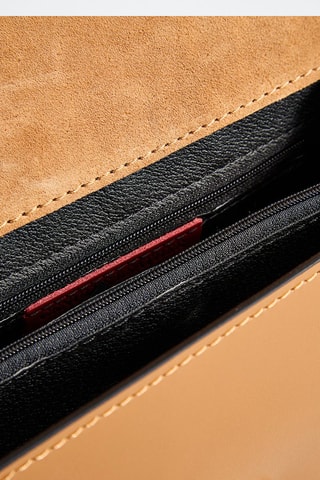 Leren Schoudertas Ava - Camel