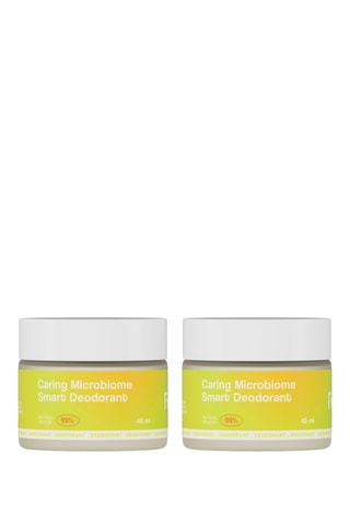 2 deodoranti naturali caring microbiome smart - Pelli sensibili - 2 x 40 ml