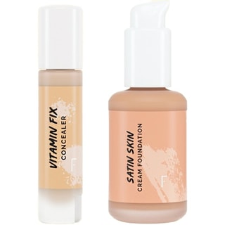 Cofanetto fondotinta e correttore Satin Skin - 200 Sunburst & 100 Sand