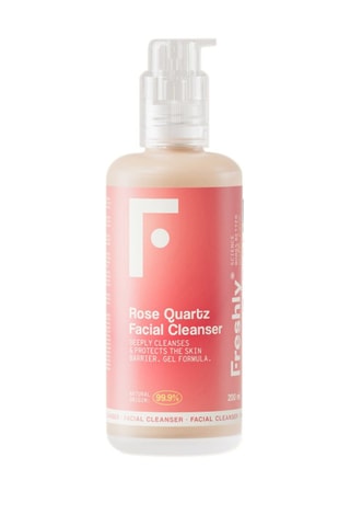 Gel detergente viso al quarzo rosa - 200 ml