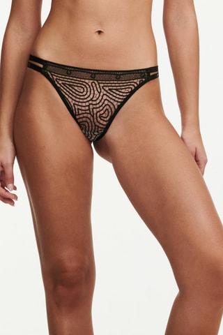 Braga brasileña Vibrate - Negro - Chantelle