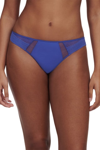 Tanga Play - Azul-cobalto - Chantelle Pulp