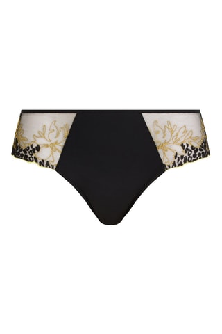 Shorty Spice - Negro y amarillo - Chantelle Pulp