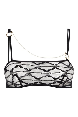 Bandeau sin aros Xpression - Negro - Chantelle