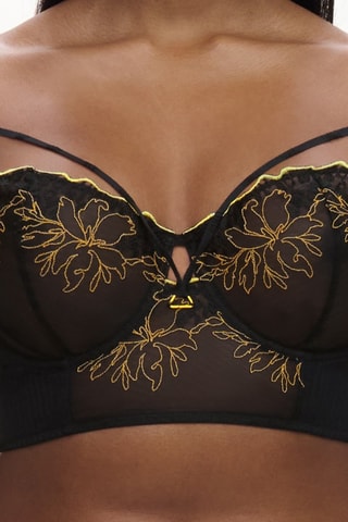 Sujetador Spice - Negro y amarillo - Chantelle Pulp