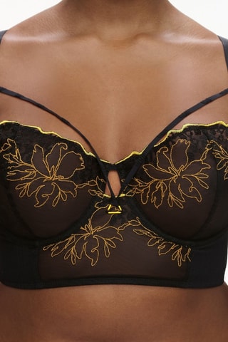 Sujetador Spice - Negro y amarillo - Chantelle Pulp