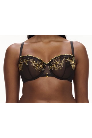 Sujetador Spice - Negro y amarillo - Chantelle Pulp