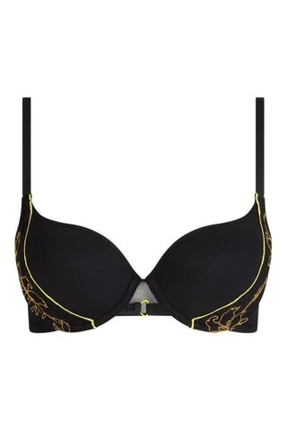 Sujetador Spice - Negro y amarillo - Chantelle Pulp