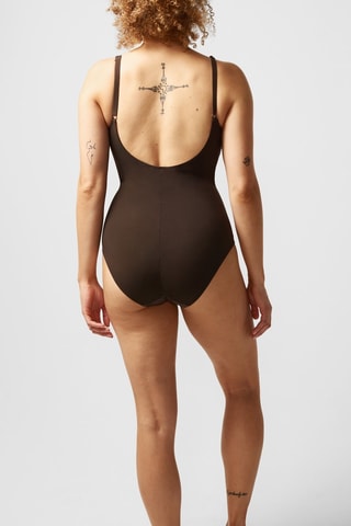 Bañador Texture - Marrón