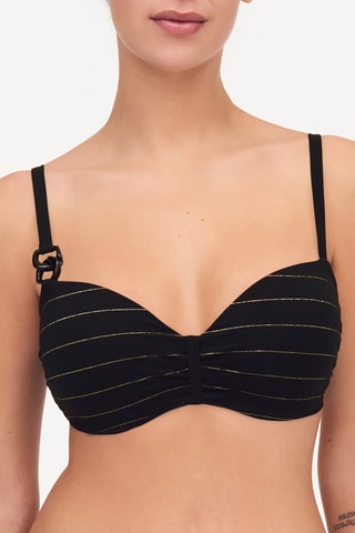 Sujetador de bikini Black Sun - Negro