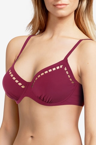 Sujetador de bikini Native - Burdeos