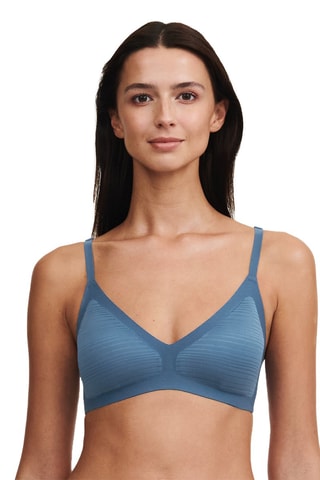Sujetador deportivo con relleno Softstret - Azul marino - Chantelle