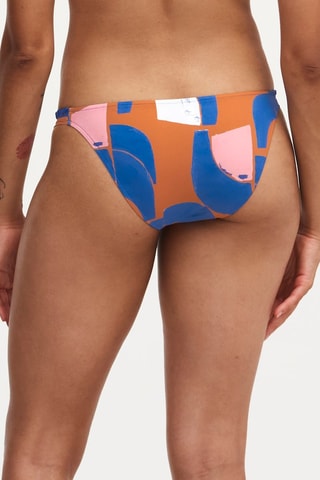Braga de bikini Tribe - Celeste y marrón