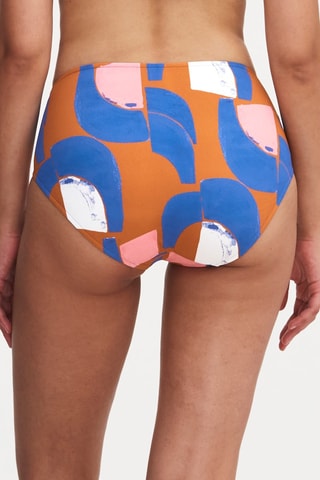 Braga de bikini Tribe - Celeste y marrón