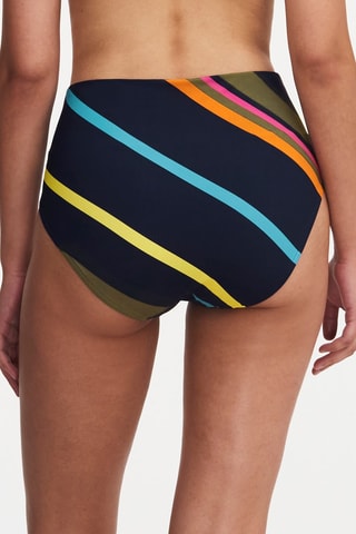 Braga de bikini de talle alto Identity - Azul marino