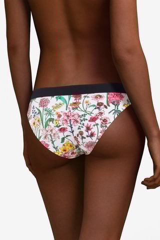 Braga de bikini Flowers - Crudo y negro - Chantelle