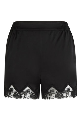 Short de pijama de seda Cabaret - Negro - Chantelle