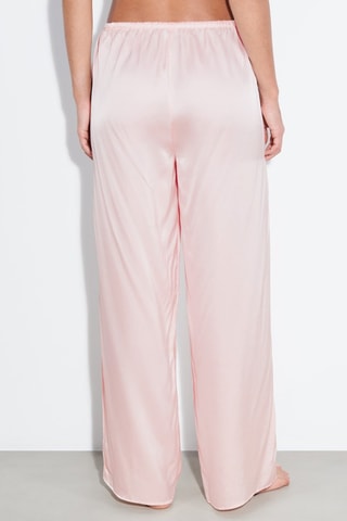 Pantalón de pijama de seda Mystic DR - Rosa empolvado - Chantelle