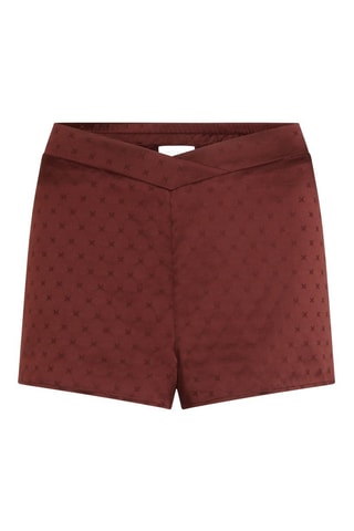 Short de pijama de seda Xtravagan - Marrón - Chantelle X