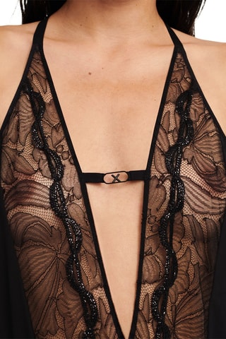 Body Xtravagan - Negro - Chantelle X