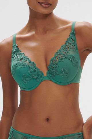 Soutien-gorge push-up Saga - Vert