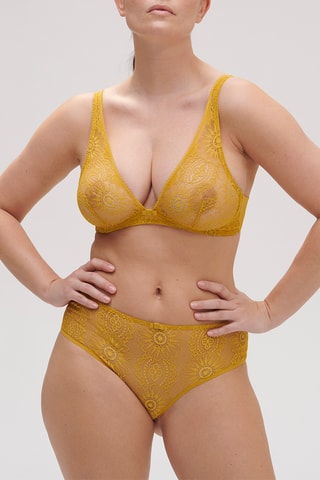 Soutien-gorge Emblème - Jaune
