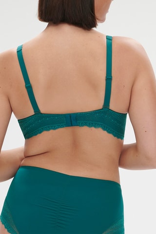Soutien-gorge ampliforme Destinée - Bleu canard
