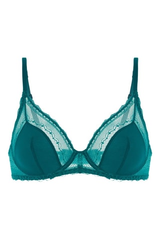 Soutien-gorge ampliforme Destinée - Bleu canard