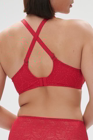 Soutien-gorge à armatures Comete - Rouge