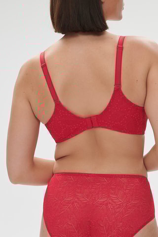 Soutien-gorge à armatures Comete - Rouge