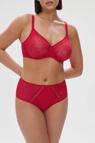 Soutien-gorge à armatures Comete - Rouge