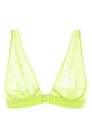Soutien-gorge Rose - Vert citron
