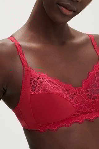 Soutien-gorge Caresse - Rouge