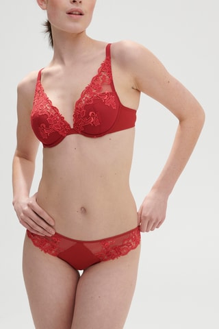 Soutien-gorge push-up Saga - Rouge