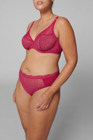 Soutien-gorge Exotica - Rouge framboise