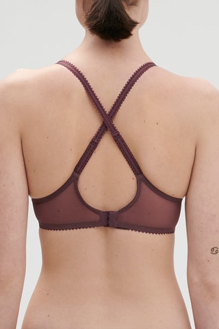 Soutien-gorge ampliforme Embleme - Marron