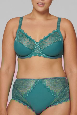 Soutien-gorge ampliforme Caresse - Vert