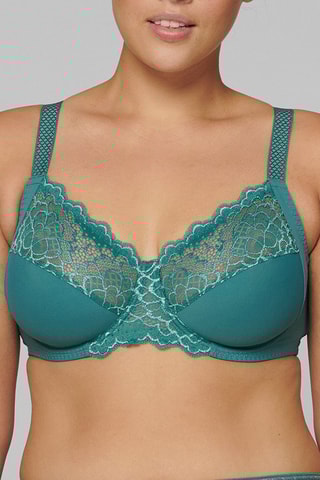 Soutien-gorge ampliforme Caresse - Vert