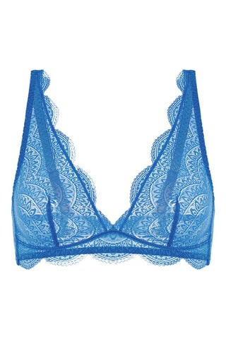 Soutien-gorge sans armatures - Bleu Myosotis
