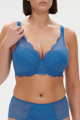 Soutien-gorge ampliforme Karma - Bleu roi