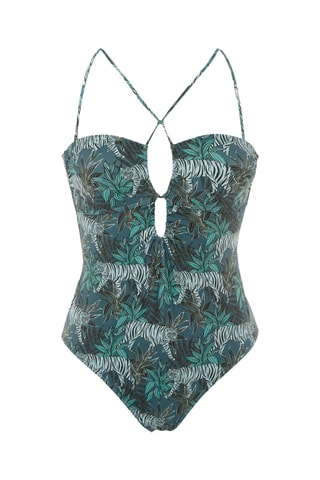 Maillot 1 pièce Agathe - Bleu marine